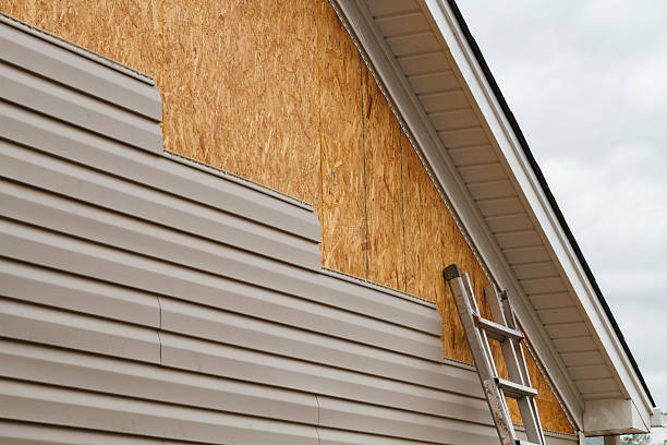 Professional Siding Contractor technician working in Warren, MN